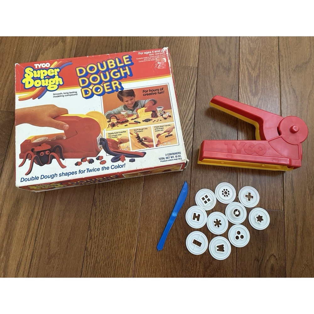 TYCO Super Dough Double Dough‎ Doer 1988 Vintage